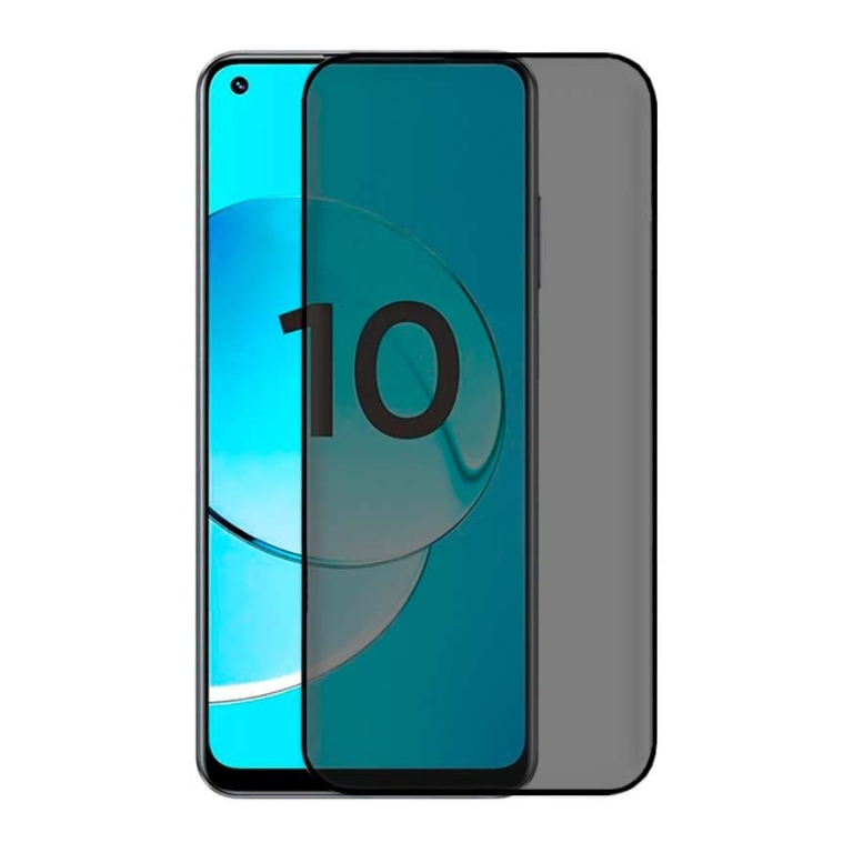 Película de vidro temperado Anti Espião Realme 10