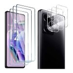 Pack de Acessórios Xiaomi Redmi Note 12 Pro+ com 3 Película de Ecrã + 3 Película de vidro para Câmara