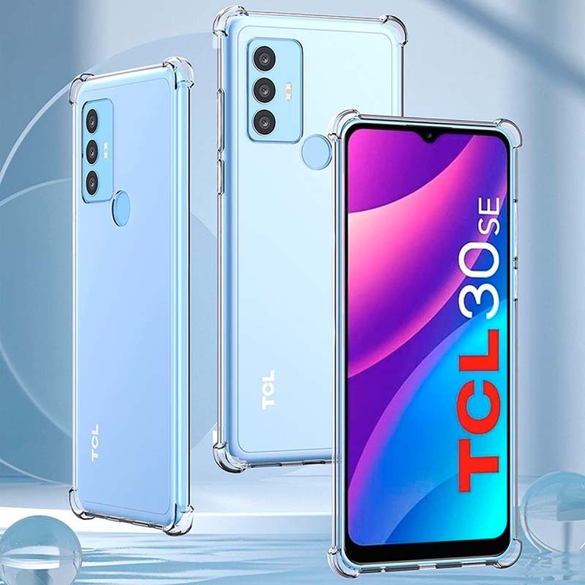 Capa de Silicone Reinforced TCL 30E / 30SE / 306
