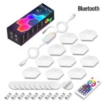 Luzes LED Hexagonais RGB com Bluetooth