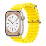Pulseira Apple Watch 38/40/41mm Wave Amarelo