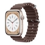 Pulseira Apple Watch 42/44/45/49mm Wave Castanho