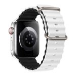 Pulseira Apple Watch 42/44/45/49mm Wave +Preto