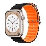 Pulseira Apple Watch 42/44/45/49mm Wave/Laranja