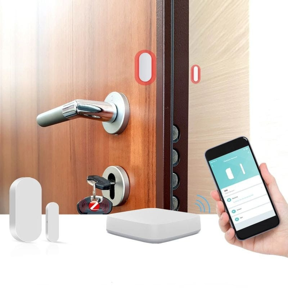 Sensor de Porta e Janela 2 em 1 Zigbee 3.0 ZG-102Z