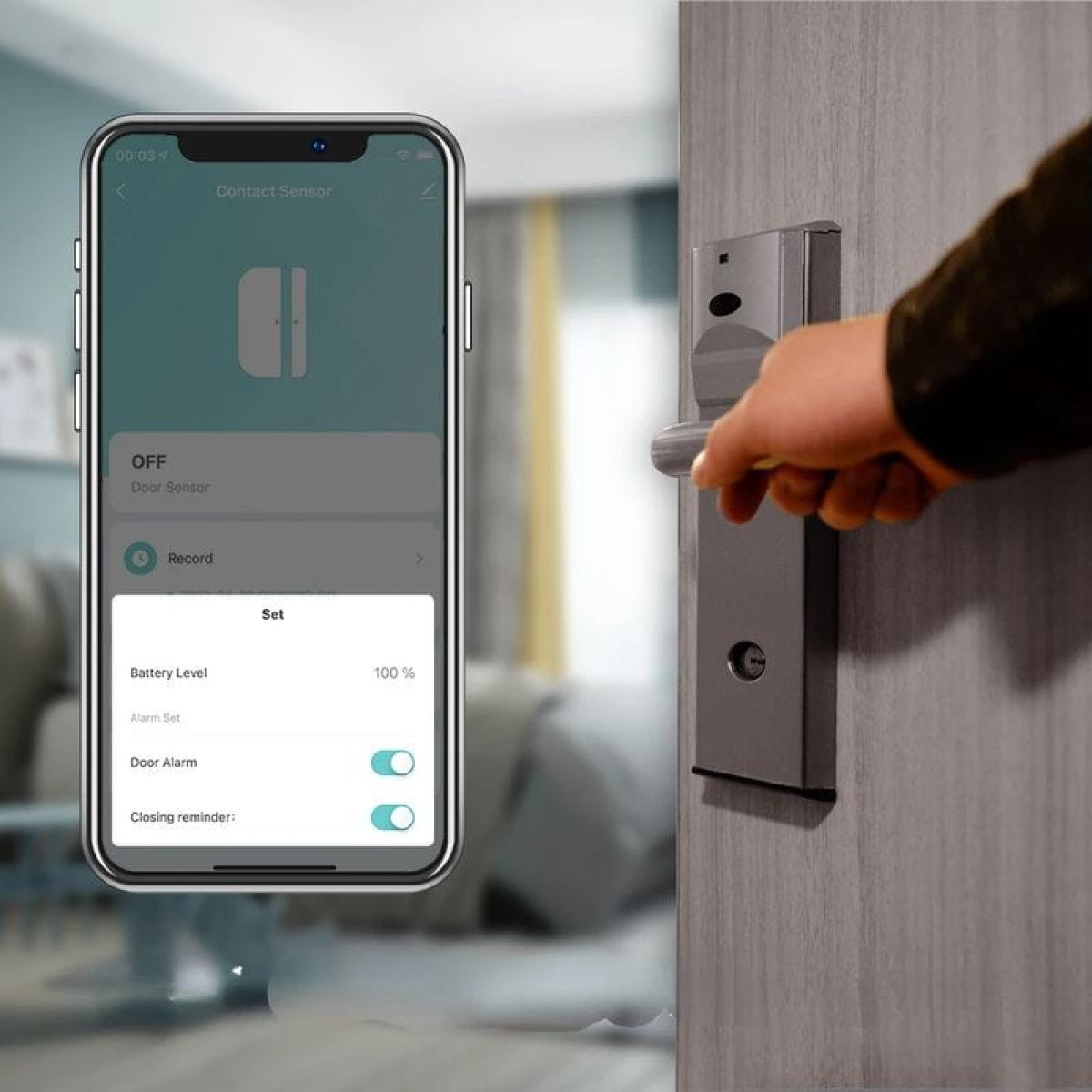 Sensor de Porta e Janela 2 em 1 Zigbee 3.0 ZG-102Z