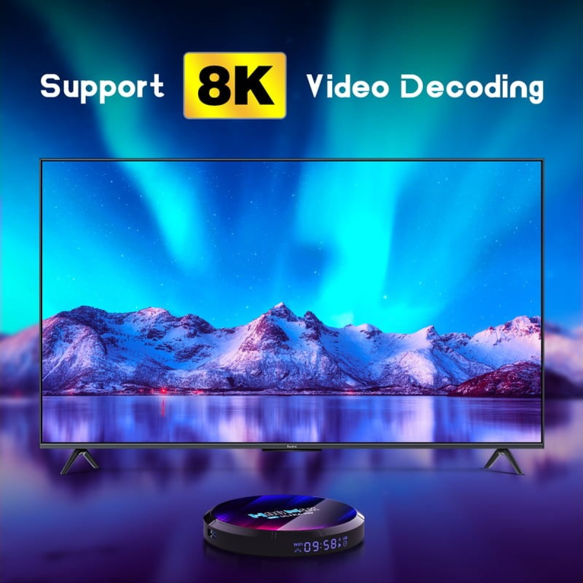 H96 MAX RK3528 2GB/16GB Android 13 – Android TV