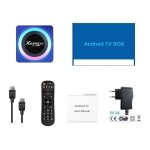 X88 PRO 13 4GB/32GB Caixa Acrà­lica Android 13 – Android TV