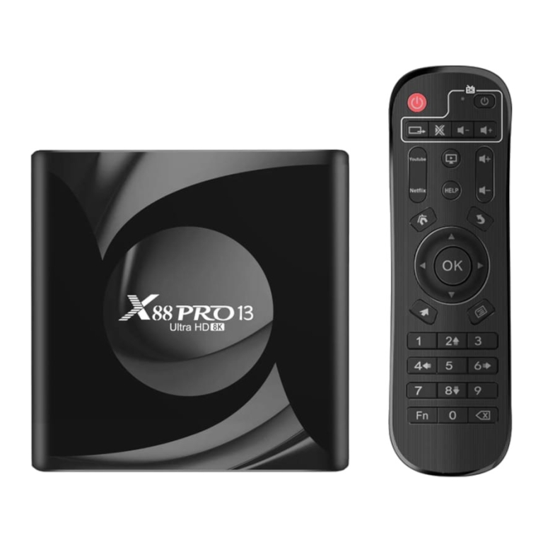 X88 PRO 13 4GB/64GB Smart System Android 13 – Android TV