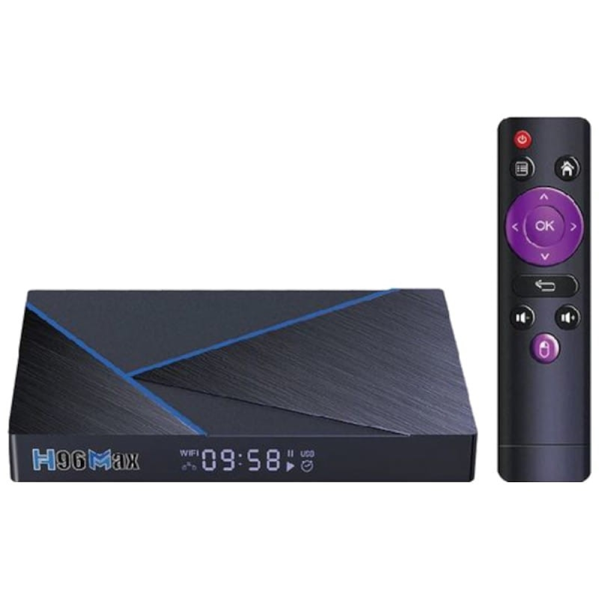 H96 Max V56 RK3566 8 GB/64GB Dual Wi-Fi Android 12 – Android TV