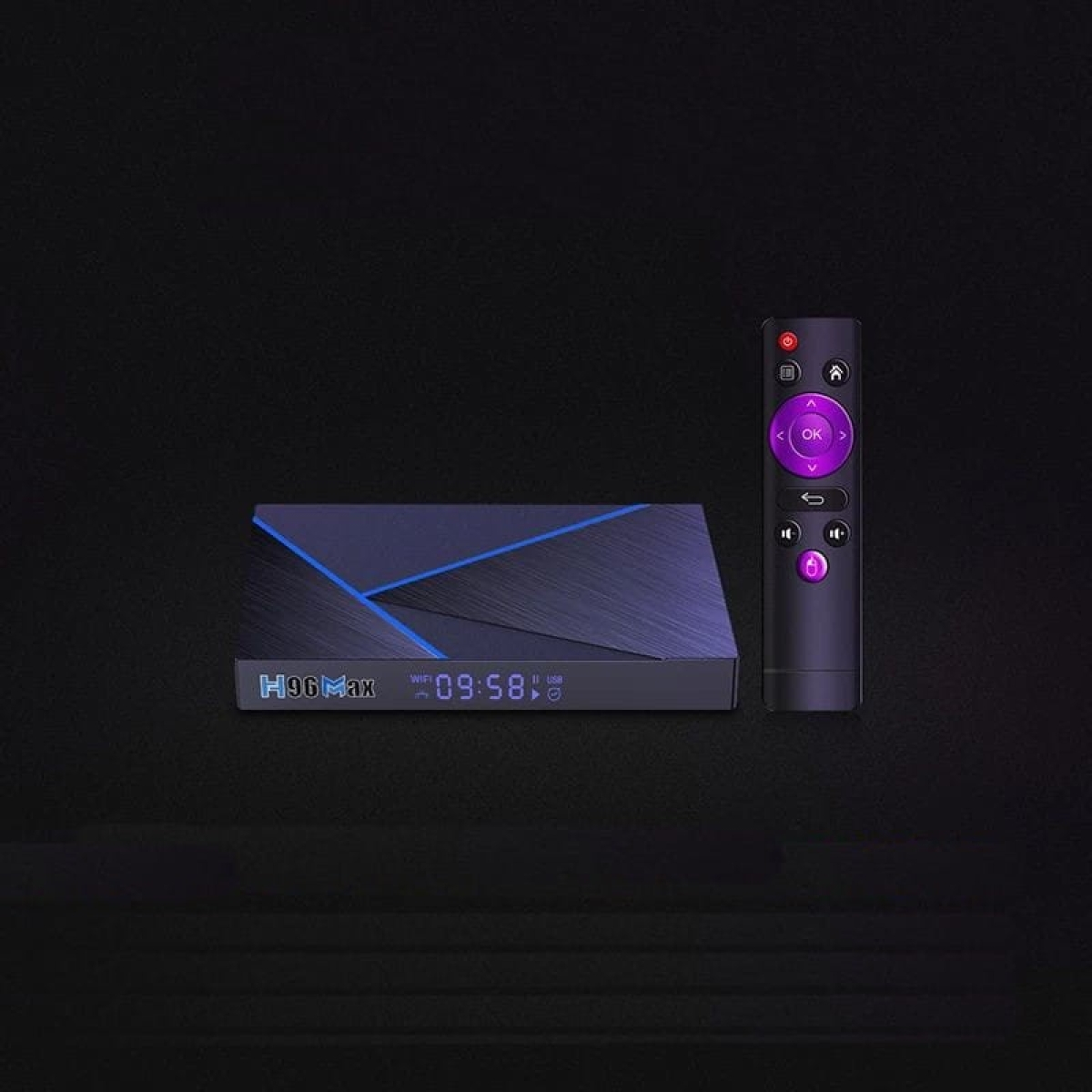 H96 Max V56 RK3566 8 GB/64GB Dual Wi-Fi Android 12 – Android TV