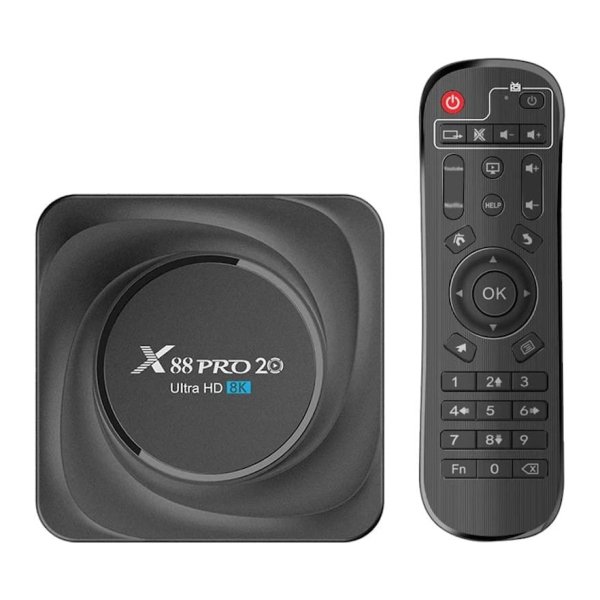 X88 Pro 20 8GB/128GB 4K Wifi Duplo Bluetooth Android 11 – Android TV