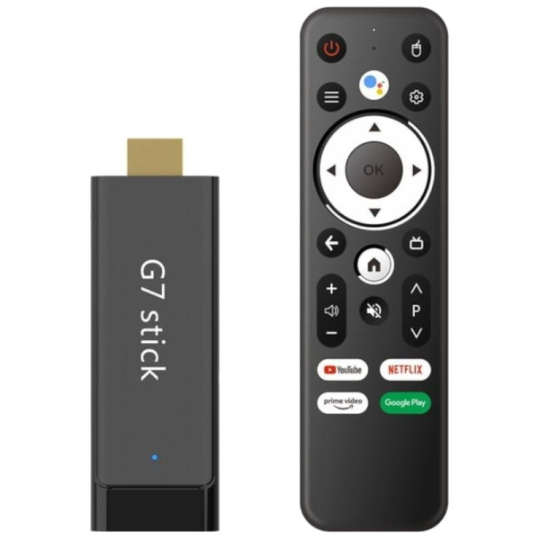 G7 Stick S905Y4 2GB/16GB Dual Wifi Controle de Voz Android 11 – Android TV