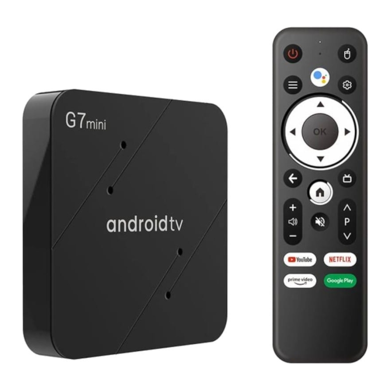 G7 Mini S905W2 2GB/16GB Dual Wifi Controle de Voz Android 11 – Android TV