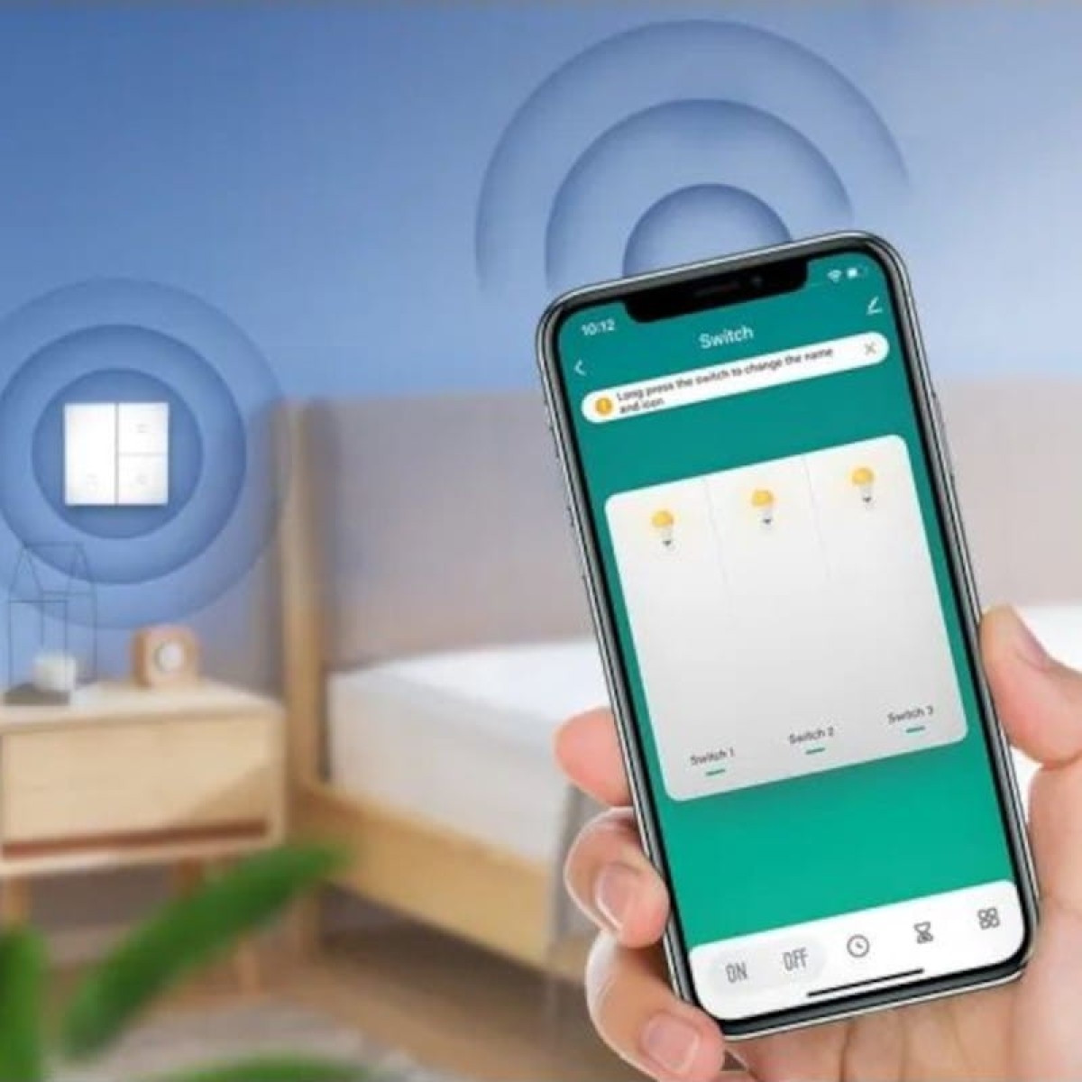 Zemismart K6 Zigbee Triple – Interruptor inteligente