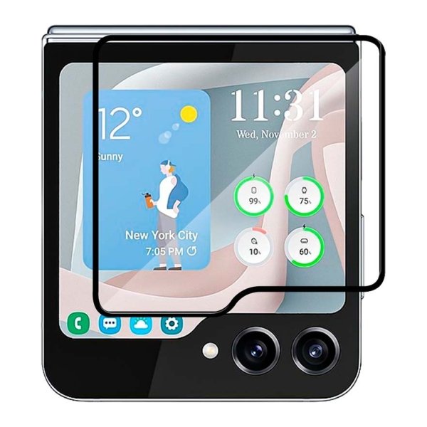 Película de vidro temperado Samsung Galaxy Z Flip5 5G Full Screen 3D
