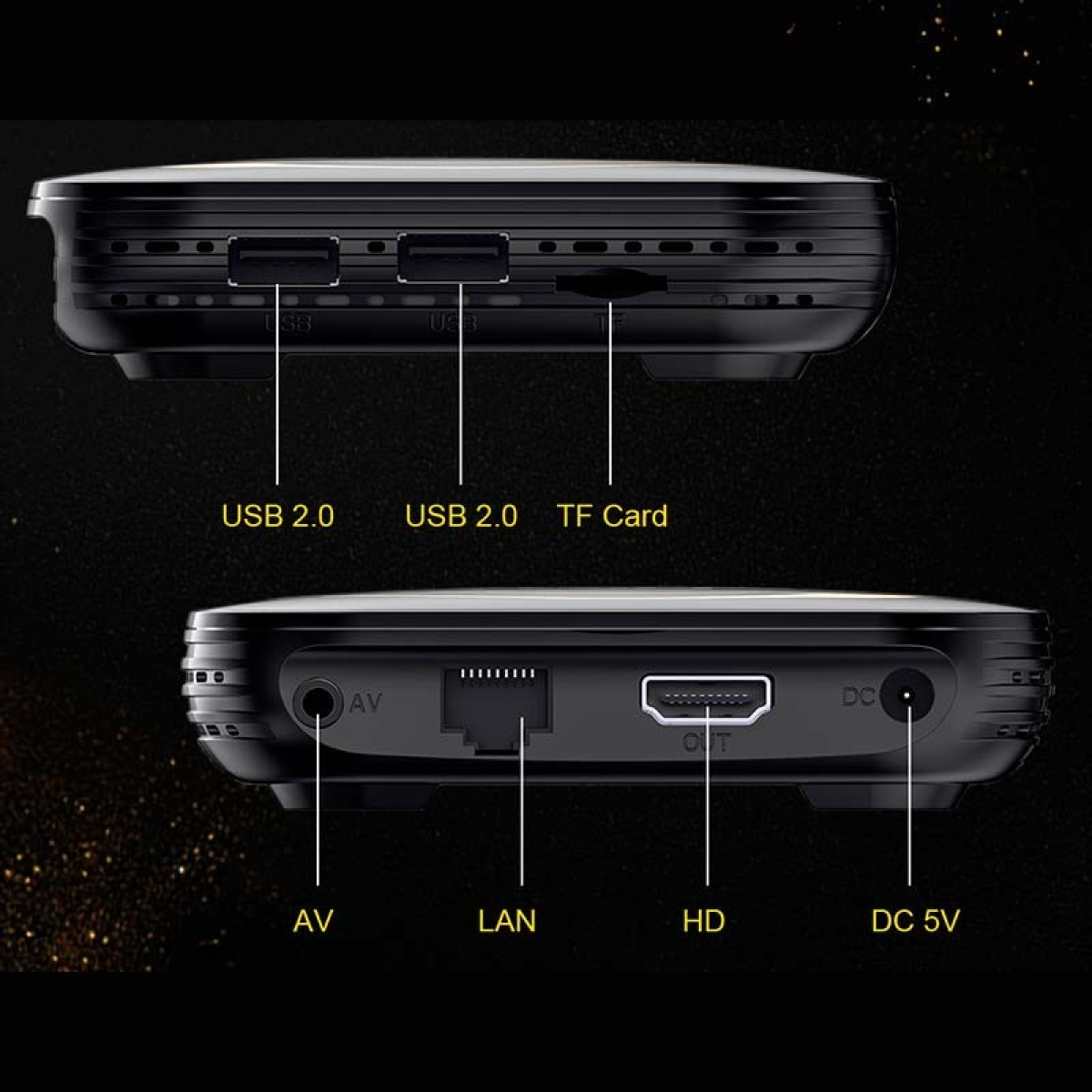LEMFO H8S H618 4GB/64GB Wi-Fi Dual Android 12 – Android TV