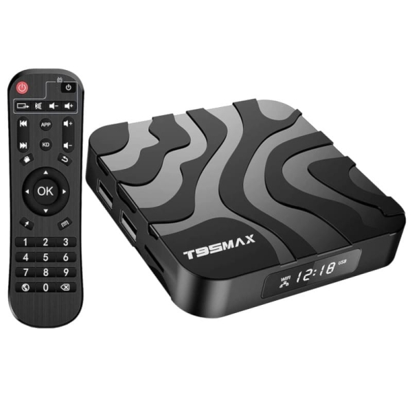 T95 Max H618 1 GB/8GB Dual Wifi Bluetooth Android 12 – Android TV