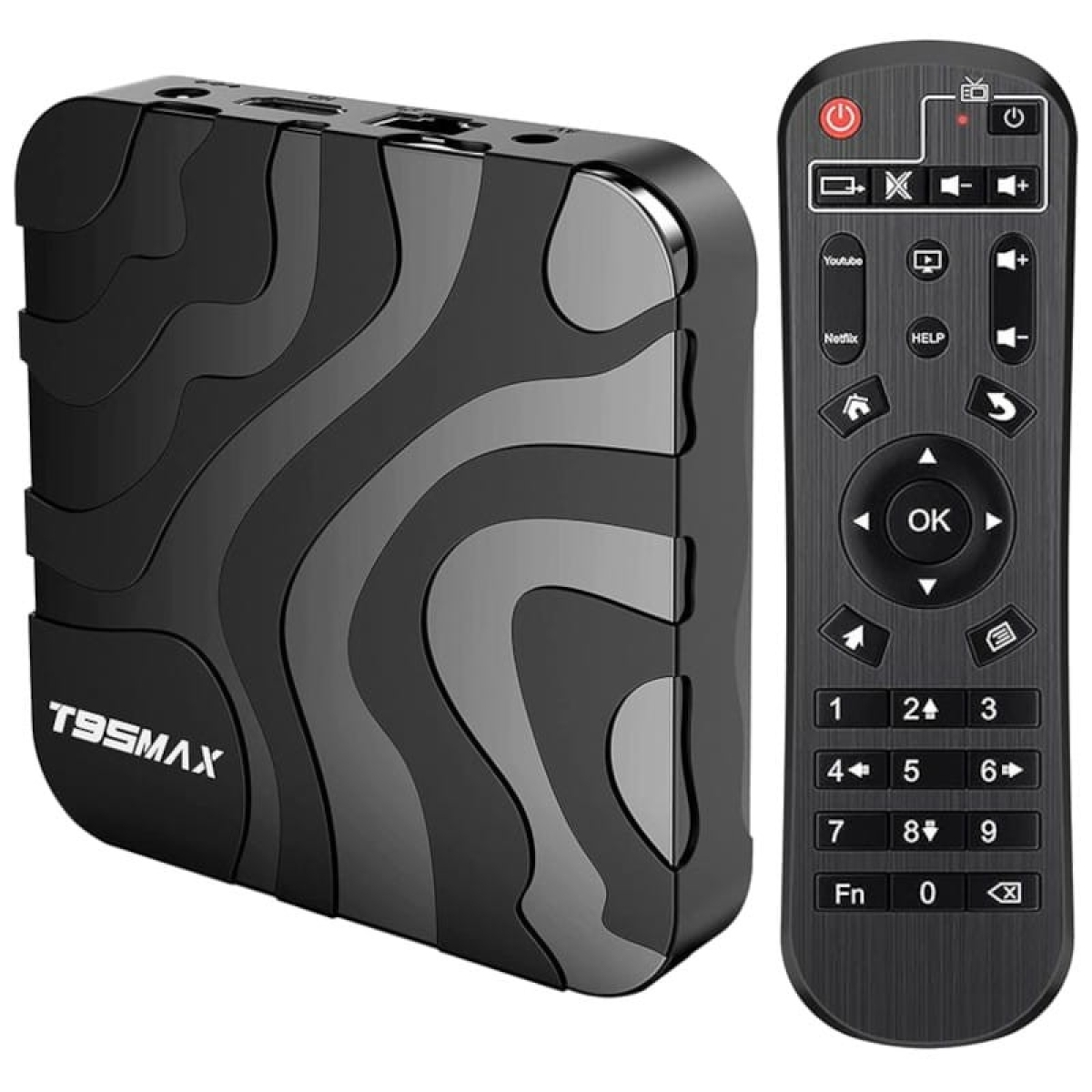 T95 Max H618 1 GB/8GB Dual Wifi Bluetooth Android 12 – Android TV