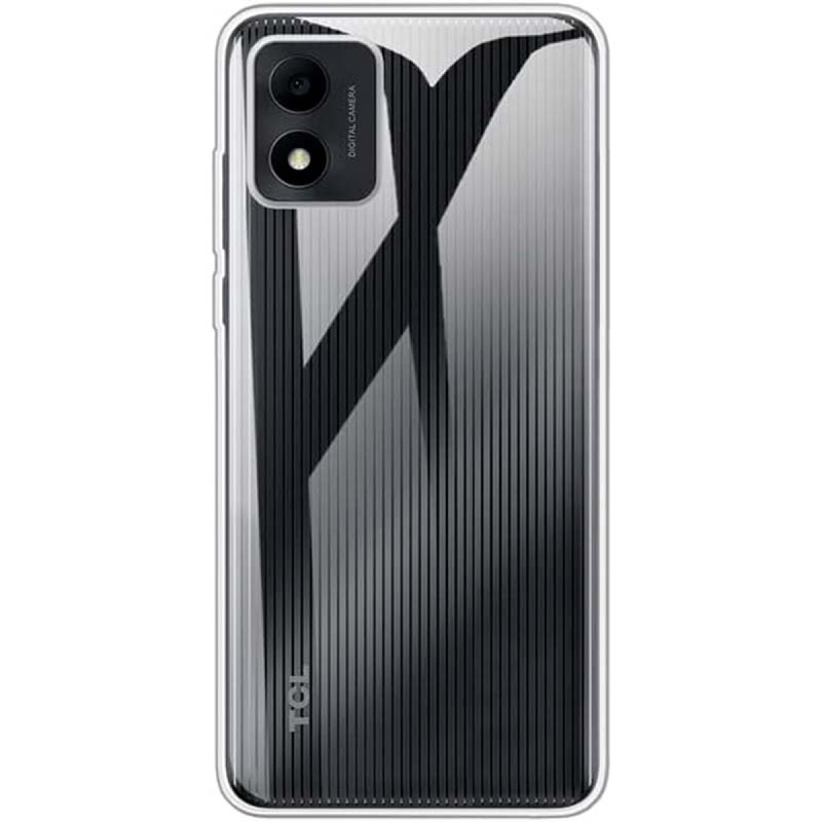 Capa de Silicone TCL 305i Transparente