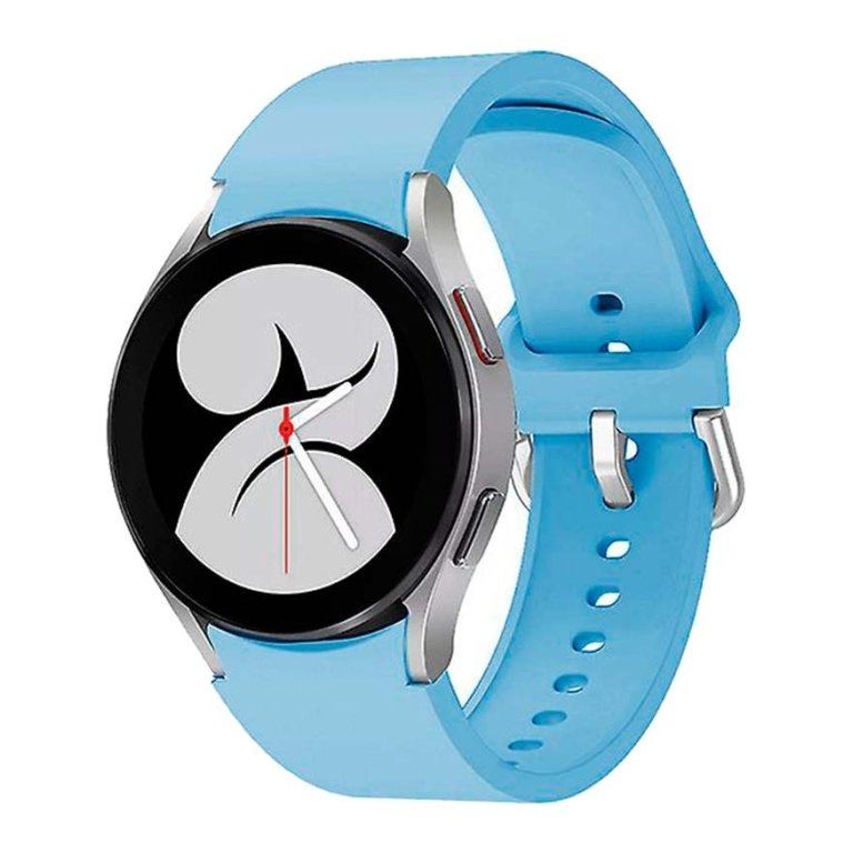 Pulseira de Silicone Samsung Galaxy Watch 4/5/6 Claro