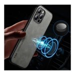 Capa em pele sintética iPhone 13 Magnetic Luxury