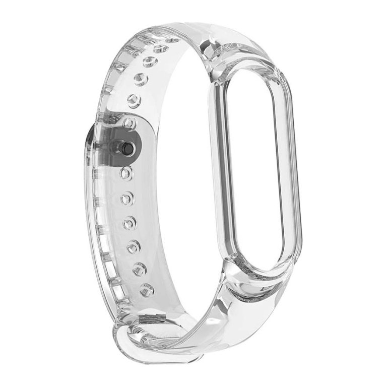 Pulseira Xiaomi Mi Smart Band 6 / Mi Band 5 / Amazfit Band 5 Transparente Traslúcido