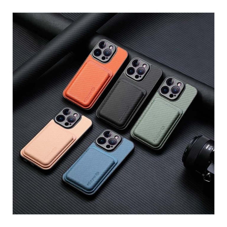 Capa Wallet iPhone 15 Pro Max com MagSafe e Carteira