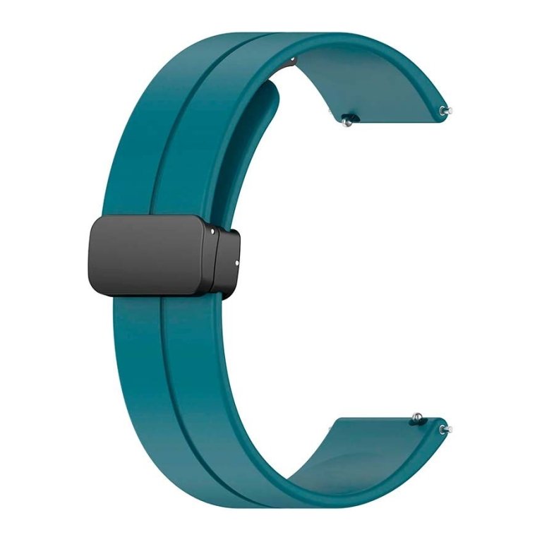 Pulseira Universal Fecho Magnético 22mm para Smartwatch Xiaomi/Amazfit/Samsung/Huawei/Realme/Ticwatch