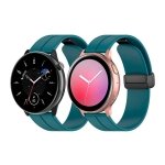 Pulseira Universal Fecho Magnético 22mm para Smartwatch Xiaomi/Amazfit/Samsung/Huawei/Realme/Ticwatch