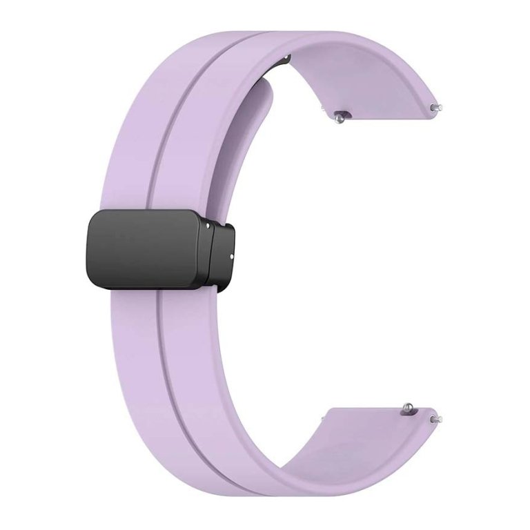 Pulseira Universal Fecho Magnético 22mm para Smartwatch Xiaomi/Amazfit/Samsung/Huawei/Realme/Ticwatch