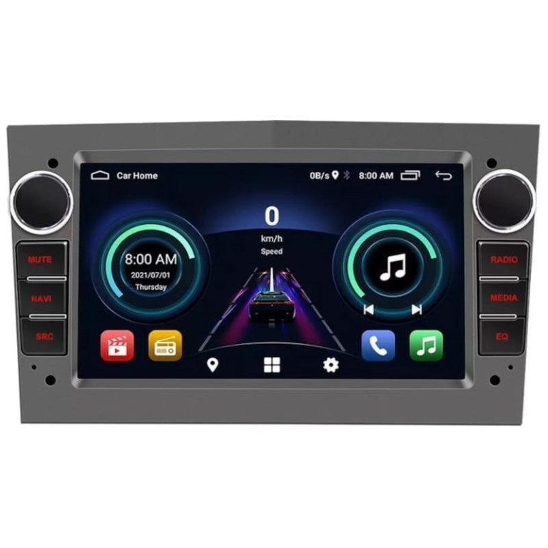 Autorrádio 2 DIN S-OB7A 2GB/32GB Opel Carplay Android Auto