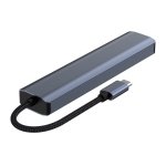 Hub 2210 6 em 1 USB Tipo C para USB 3.2/HDMI/USB Tipo C
