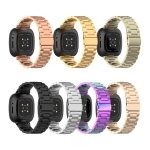 Pulseira Metal Elos Fitbit Versa 3 / Versa 4 Champanhe
