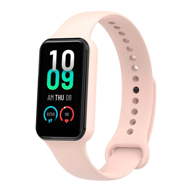Pulseira de Silicone Amazfit Band 7 Claro