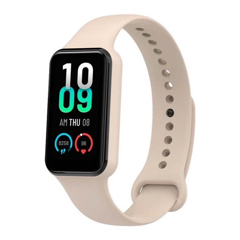 Pulseira de Silicone Amazfit Band 7 Marfim