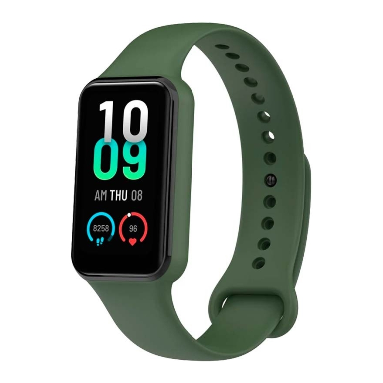 Pulseira de Silicone Amazfit Band 7 Escuro