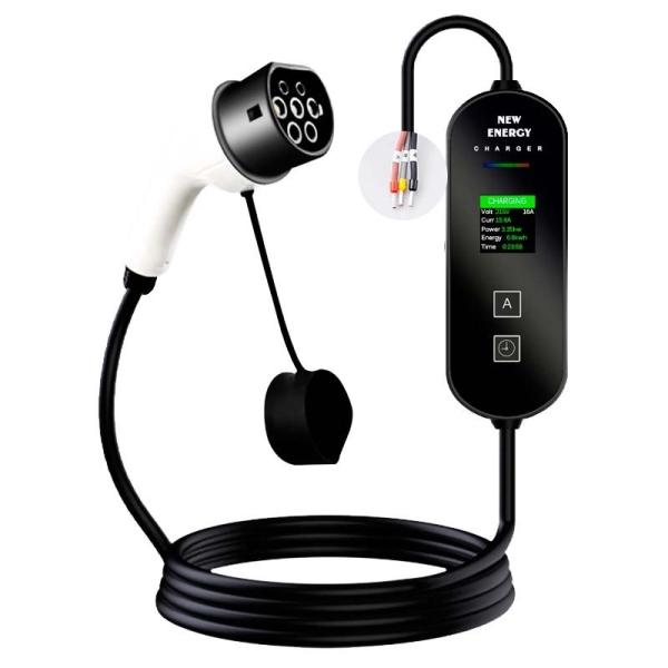 Carregador de Carro Elétrico EV 32A/7.0KW/5M sem Cabeçote de Tomada