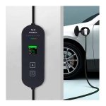 Carregador de Carro Elétrico EV 16A/3.5KW/5M com Cabeçote de Tomada