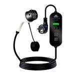 Carregador de Carro Elétrico EV 16A/3.5KW/5M com Cabeçote de Tomada