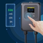 Estação de carregamento 32A/7.0KW/5M para veà­culos Elétricos – Carregador Tipo de 2 EV