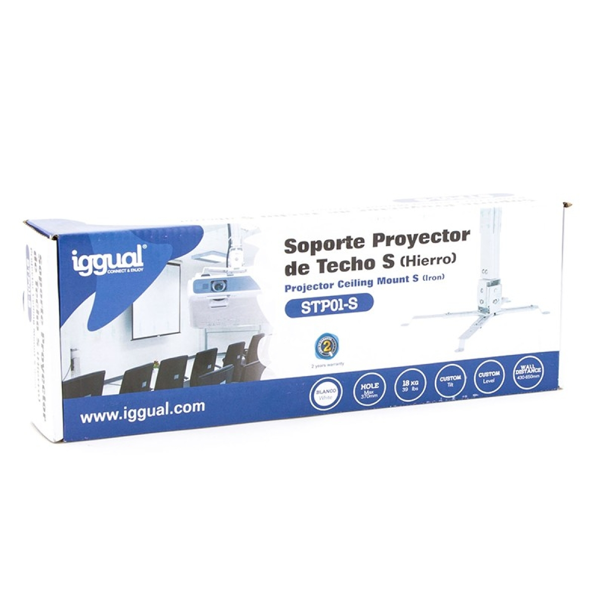 Iggual STP01-S Suporte para projector Teto