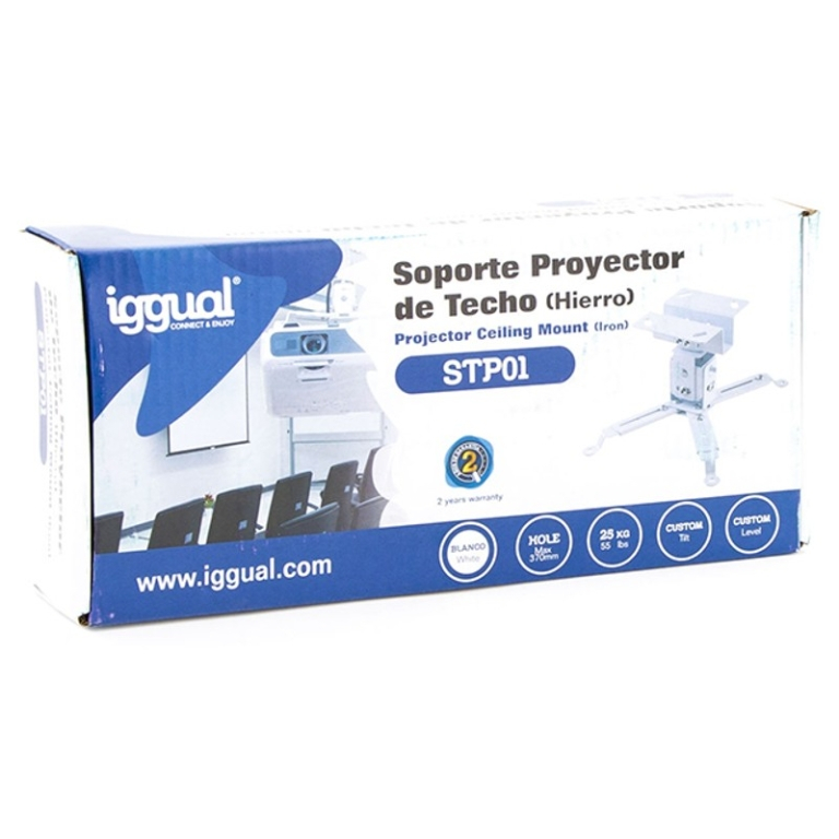 Iggual STP01 Suporte para projector Teto