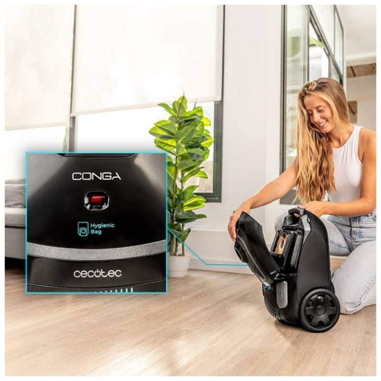 Cecotec Conga Powerbag 4000 XL 4 890 W – Aspirador com saco