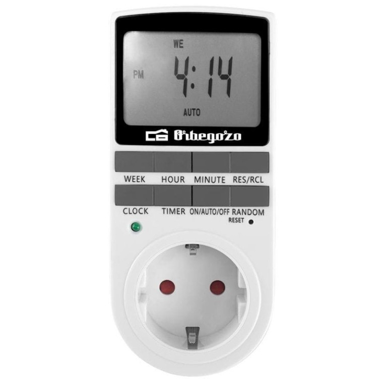 Programador de ficha Orbegozo PG 25 Potência máxima 3680W