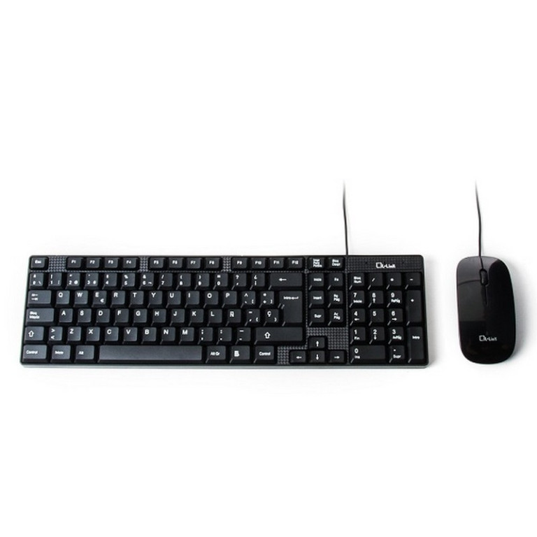 Teclado De Membrana + Rato USB L-Link LL-KB-816 – 800 DPI