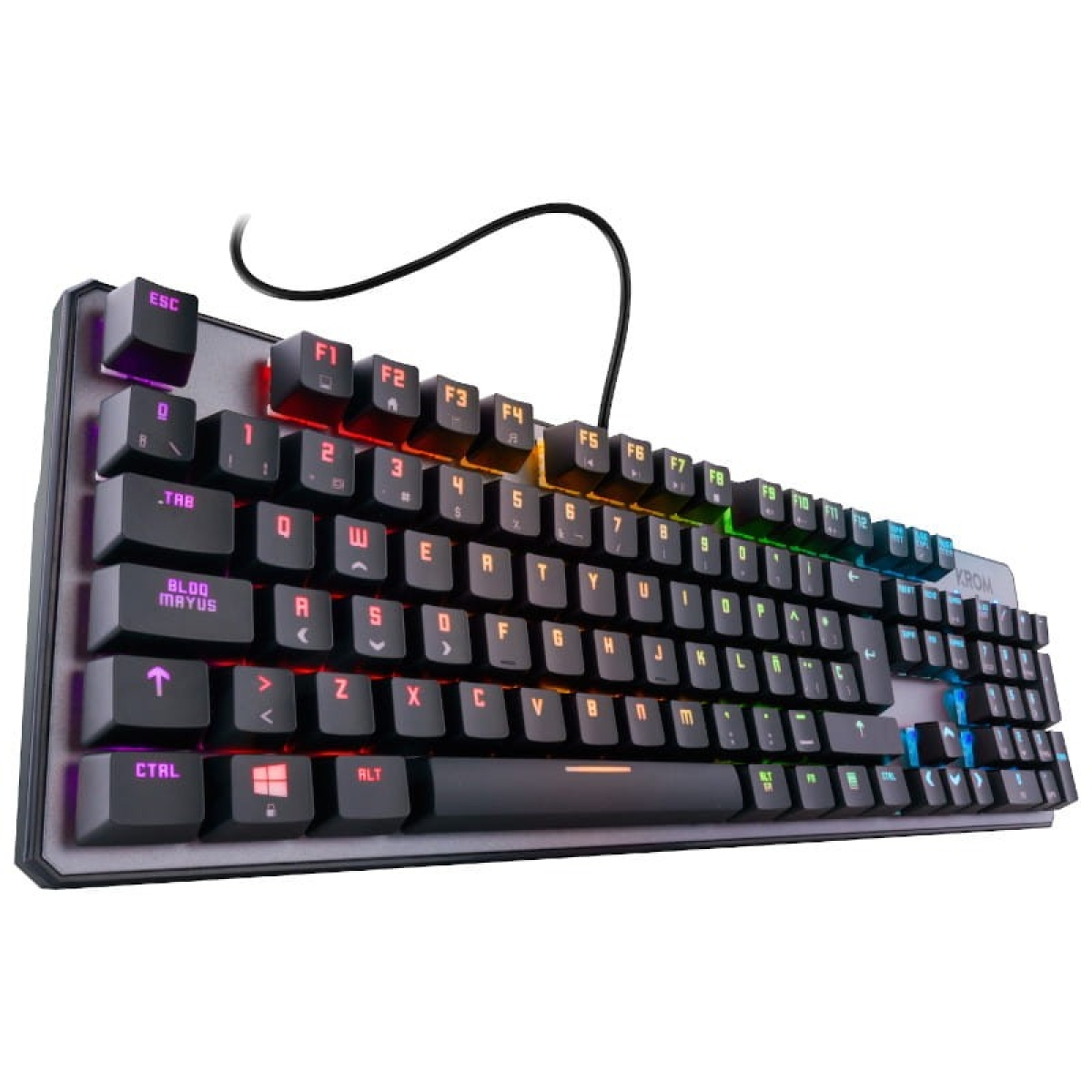 Teclado Mecânico para jogos Krom Kernel RGB Switch