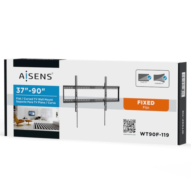 Aisens WT90F-119 Fixo 37-90” VESA 800×400 mm – Suporte para TV