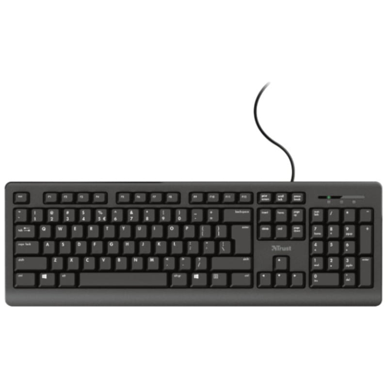 Teclado de Membrana Português Trust Primo USB