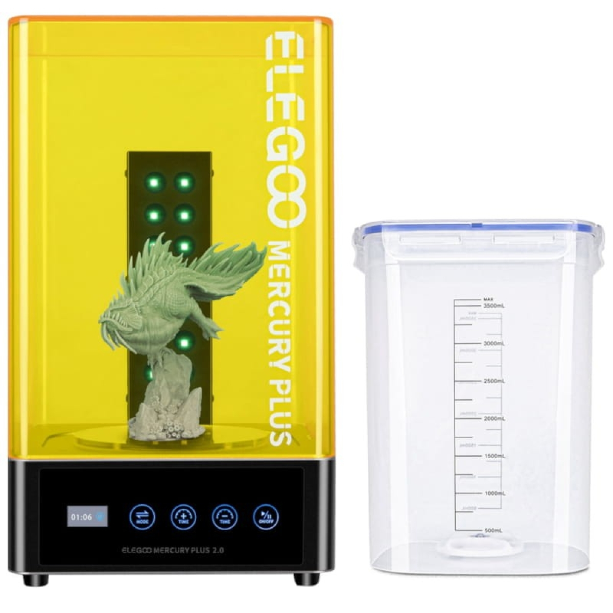 ELEGOO Mercury Plus 2.0 Lavagem e Cura